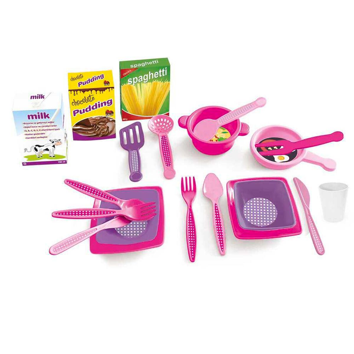 Set De Cocina Unicornio Rosado Dolu