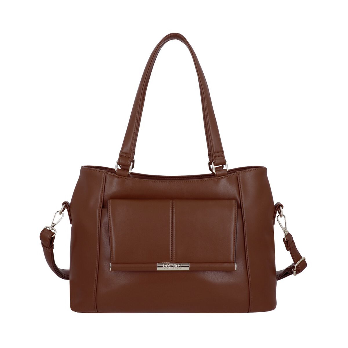 Cartera de Hombro Secret Sicilia SC7 Grande Caf&eacute;