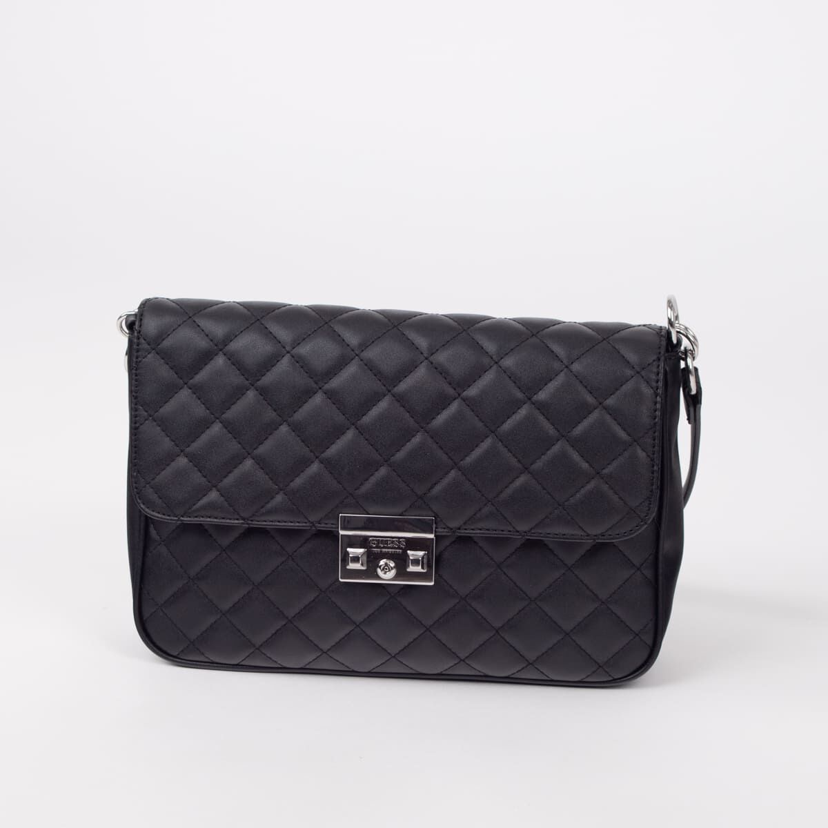 Cartera Shoulder Bag Black Guess