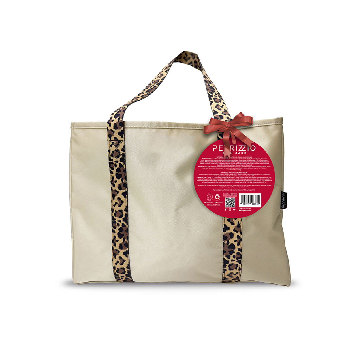 Set Skin Routine &Aacute;cido Hialur&oacute;nico Crema + S&eacute;rum + Cartera Petrizzio