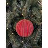 Set 6 Esferas para Árbol de Navidad Casanova Rojo 8 cm