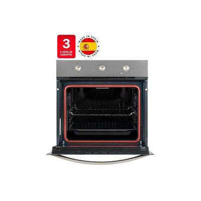 Imagen 2 del producto Horno Empotrado Teka HBB 5360 SS Bruta:72 lt; Neta:67 lt Frente Acero Inox + Cristal Negro