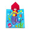 Toalla de Playa con Capucha Doral Aruba Sirena 70x140 cm