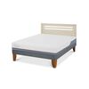 Cama Europea CIC 2 Plazas Excellence Plus + Respaldo Munich Alpino