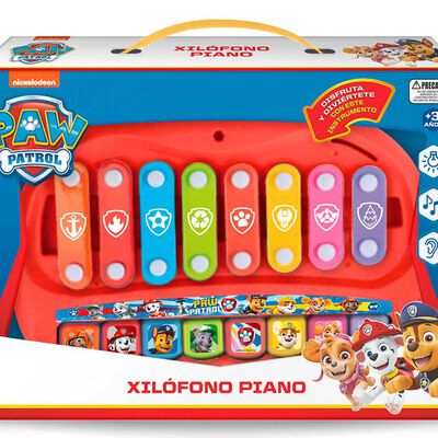 Xilófono Piano Didáctico Paw Patrol