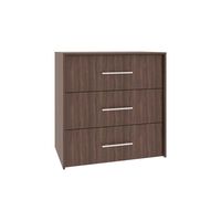 Cómoda Tuhome Bigaf 3 Cajones Milan y Wengue