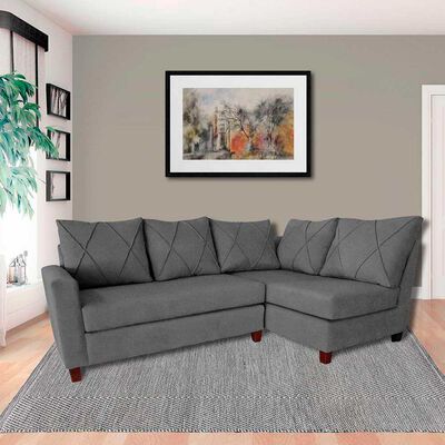 Imagen 1 del producto Sofá Seccional Derecho Living Factory Musso 5 Cuerpos Gris