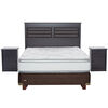 Box Europeo Flex 2 Plazas Innova + Respaldo + 2 Veladores
