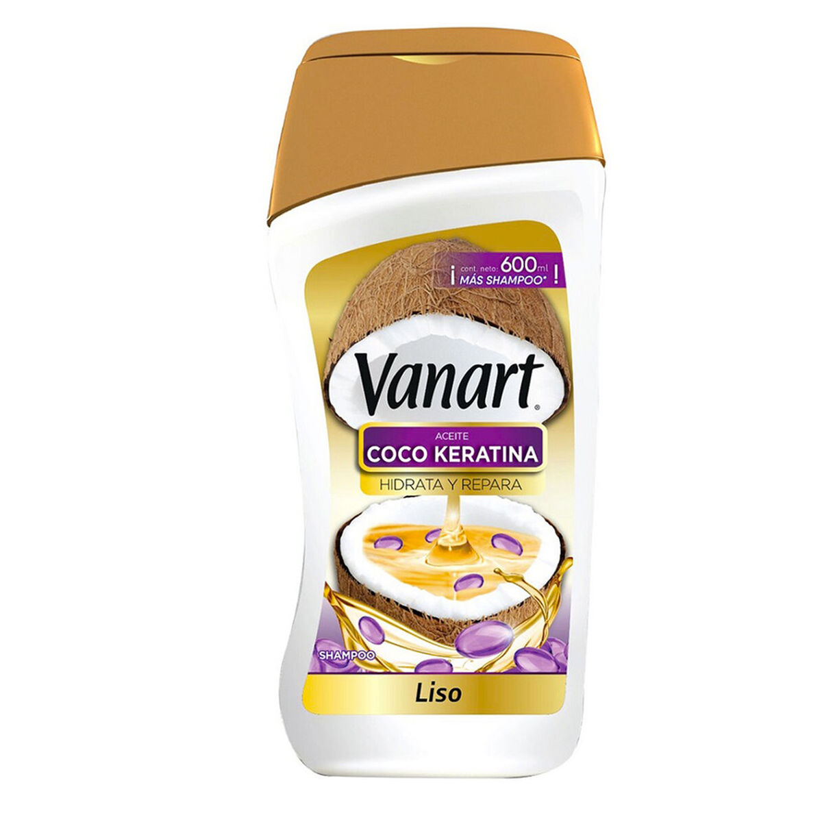 Vanart Shampoo Liso 600 ml