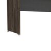 Escritorio Recto TuHome Home Office Negro Soft Co&ntilde;ac