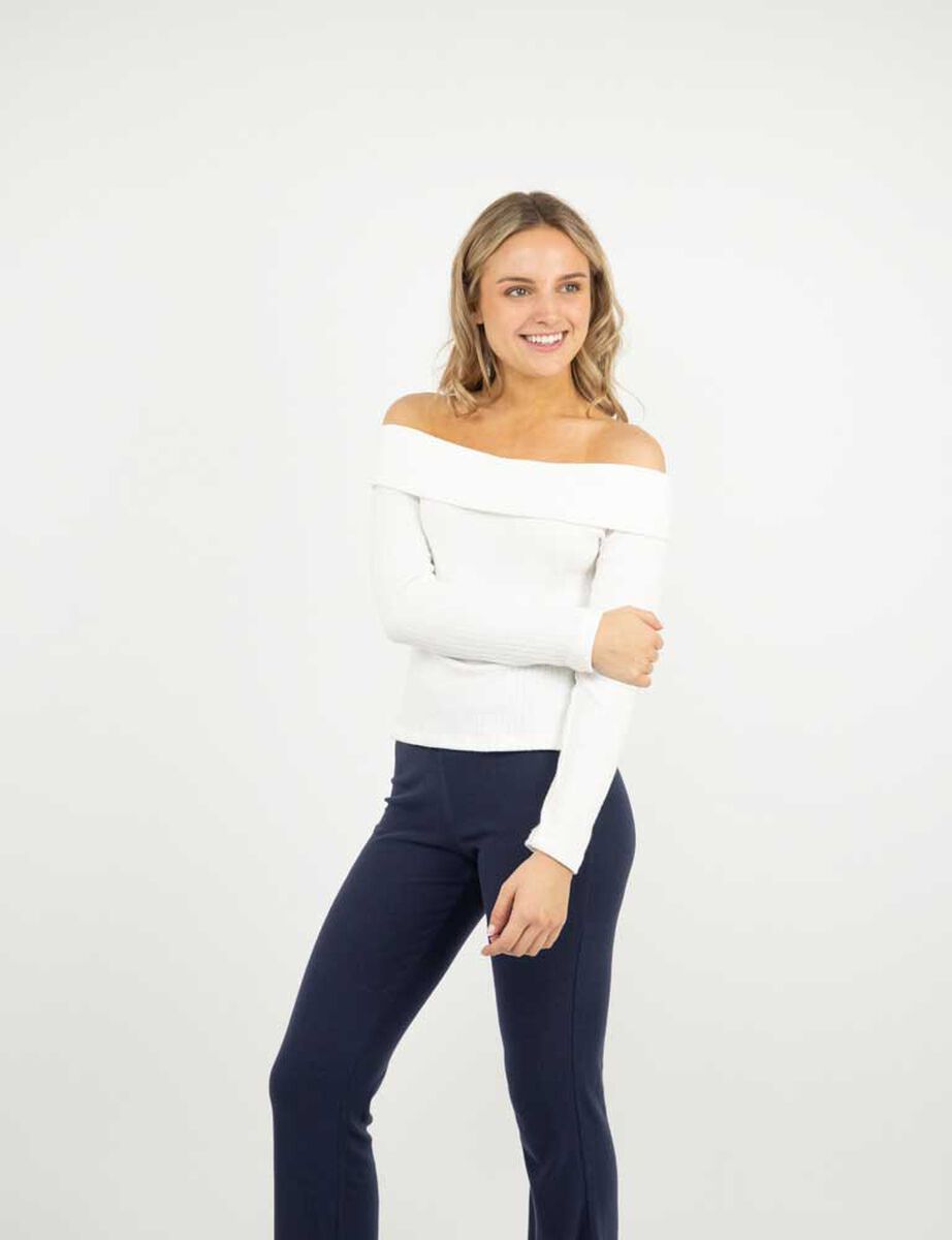 Sweater Bardot Mujer Icono