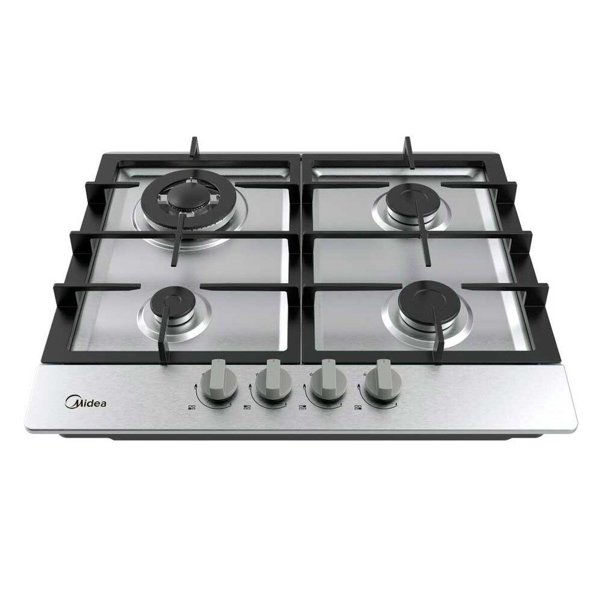 Encimera a Gas Midea MG60GK005 4 Quemadores