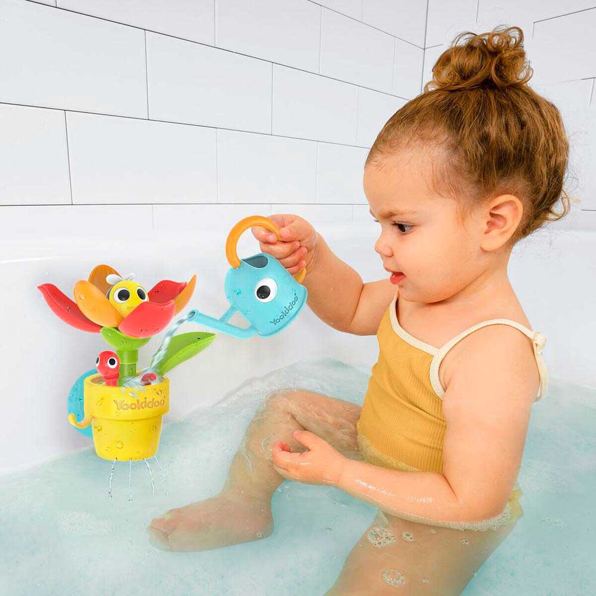 Juego de Ba&ntilde;o Abejita de Agua Infantil Beb&eacute; Ni&ntilde;o Ni&ntilde;a Tina Yookidoo