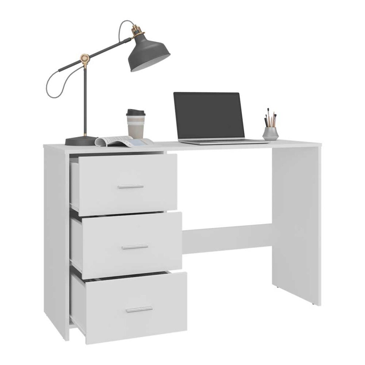 Escritorio TuHome Eco 3 Cajones Blanco