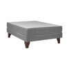 Combo Cama Europea Celta 2 Plazas New Atlantis + LED 32" Hyundai HY32HS20 Smart TV HD + Respaldo + 2 Veladores + Set Textiles + 2 Almohadas