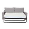 Sofá Cama Latam Home Livorno 3 Cuerpos Gris Claro