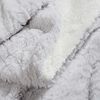Manta Rosen Sherpa Belia 130x170 cm Gris