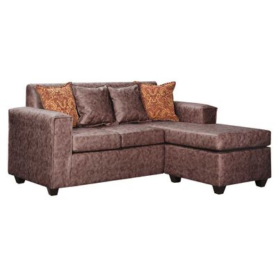 Imagen 1 del producto Sofá Seccional Black Factory Ezeiza 3 Cuerpos Chocolate