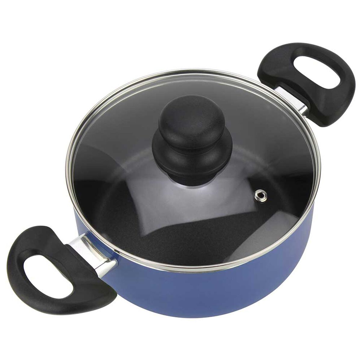 Batería de Cocina Aluminio Fantuzzi Gourmet  Azul 6 Piezas