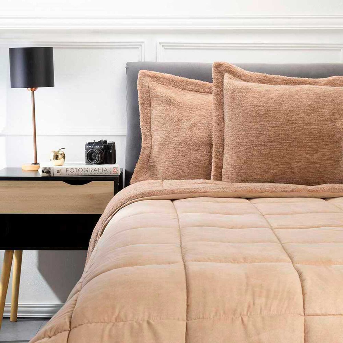 Plum&oacute;n Melange Sherpa Zibel 2 Plazas