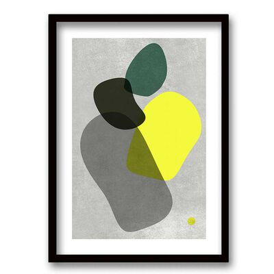 Imagen 1 del producto Cuadro Decorativo Retela Piedras III 40 x 30 cm