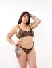 Traje de Baño Bikini Estampado Mujer Zibel