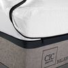 Cama Europea CIC Base Dividida King Balance + Respaldo Dublin Alpino