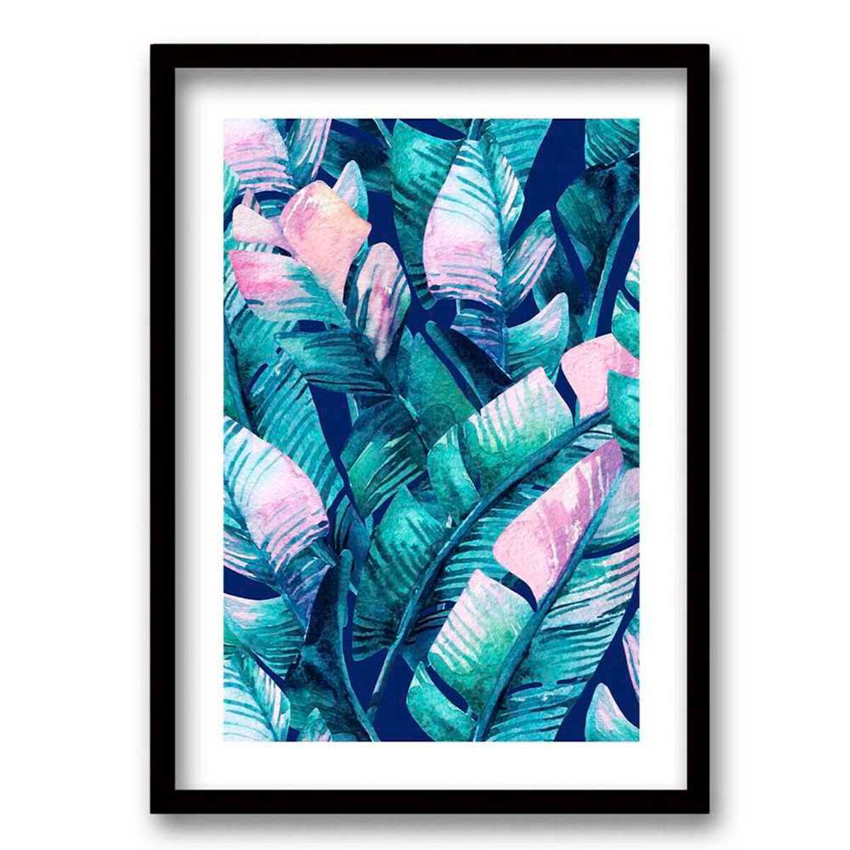 Cuadro Decorativo Retela P&uacute;rpura Tropical 50 x 35 cm