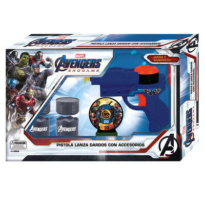 Pistola Lanza Dardo C/Acces Avengers Marvel