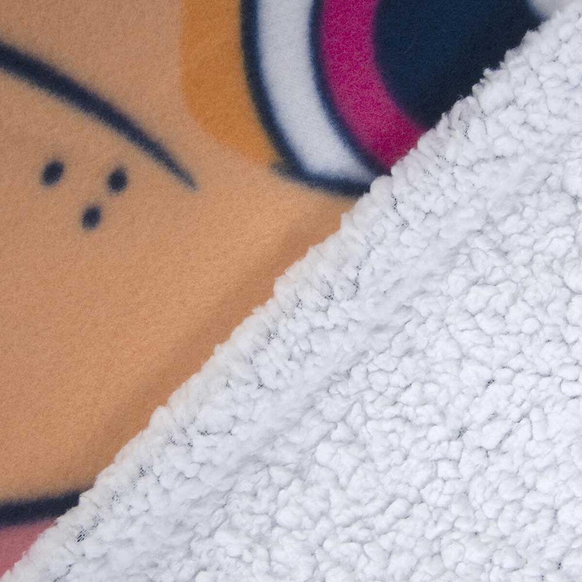 Frazada Polar Infantil Sherpa Estampado Paw Patrol Niña Go Skye 150 x 200 cm