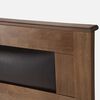 Cama Nido Rosen 1,5 Plazas Ergo T + Respaldo + Velador Ferrara + Almohada Light Americana