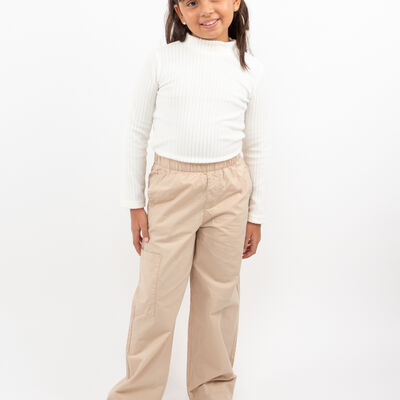 Pantalón Cargo de Algodón Niña Mila