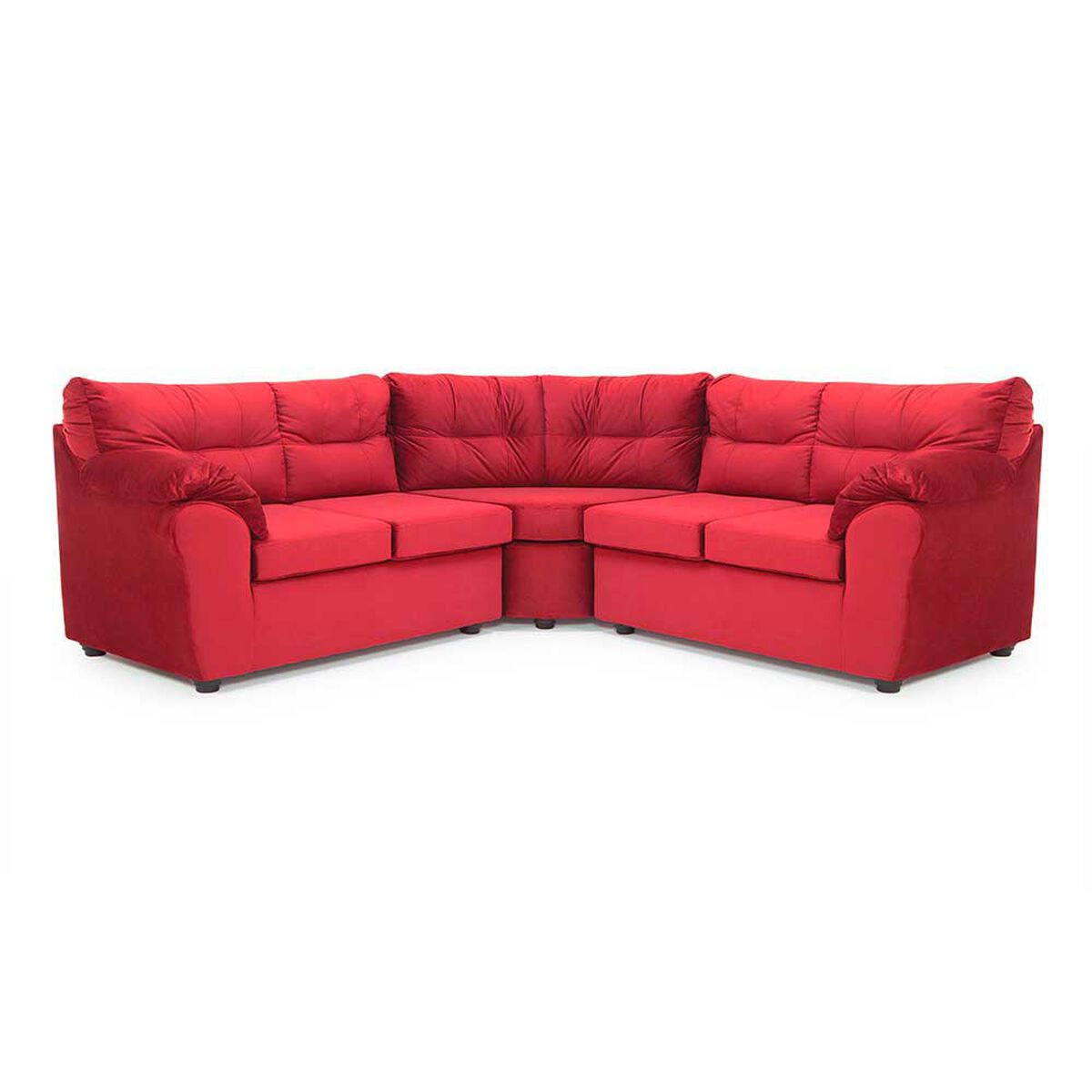 Sofá Seccional Muebles MPR Alerce 5 Rojo