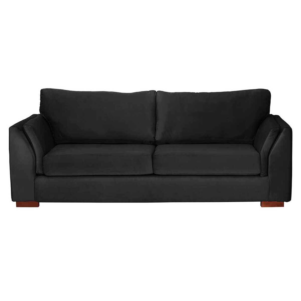 Sofá Cama Latam Home Milan 3 Cuerpos Negro