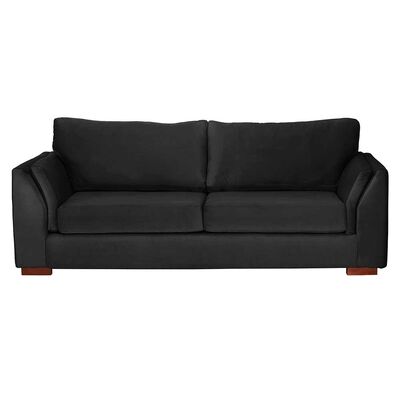 Sofá Cama Latam Home Milan 3 Cuerpos Negro