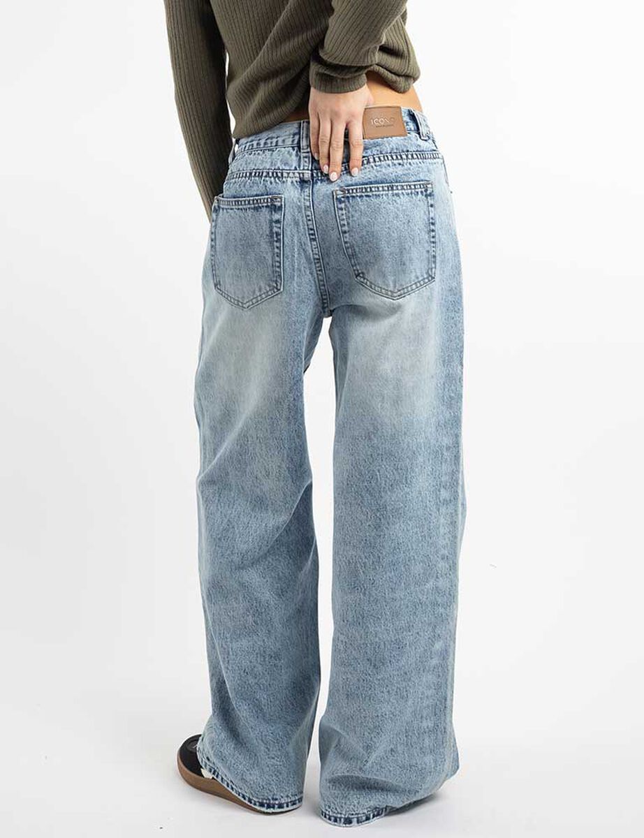 Jeans Wide Leg Mujer Icono