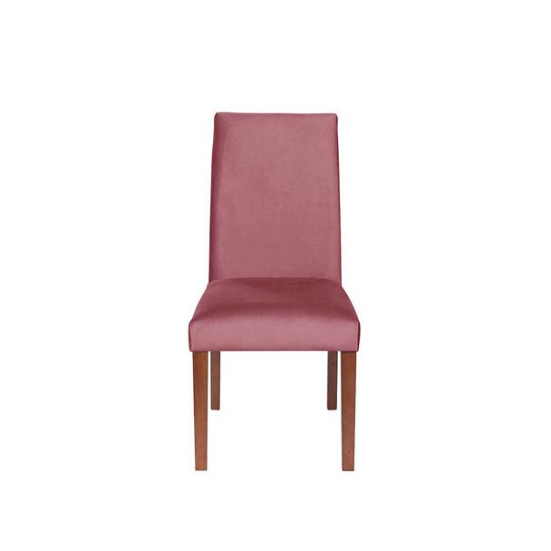 Silla Latam Home Cadiz Tela Velvet Palo Rosa