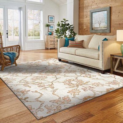 Imagen 2 del producto Alfombra Heatset Idetex Satchi Classic Ivory 200 x 285 cm