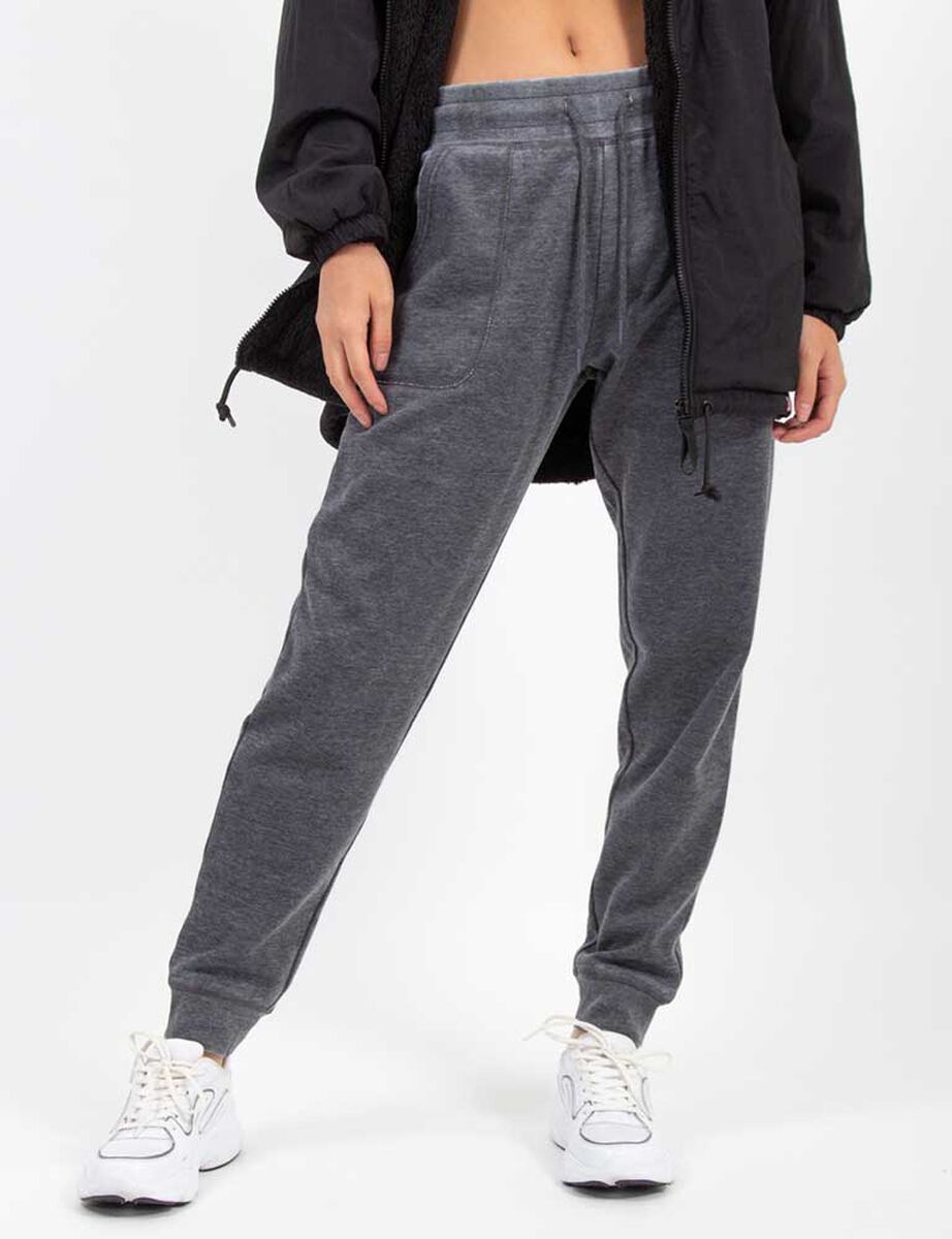 Pantalón de Buzo Deportivo Mujer Black County