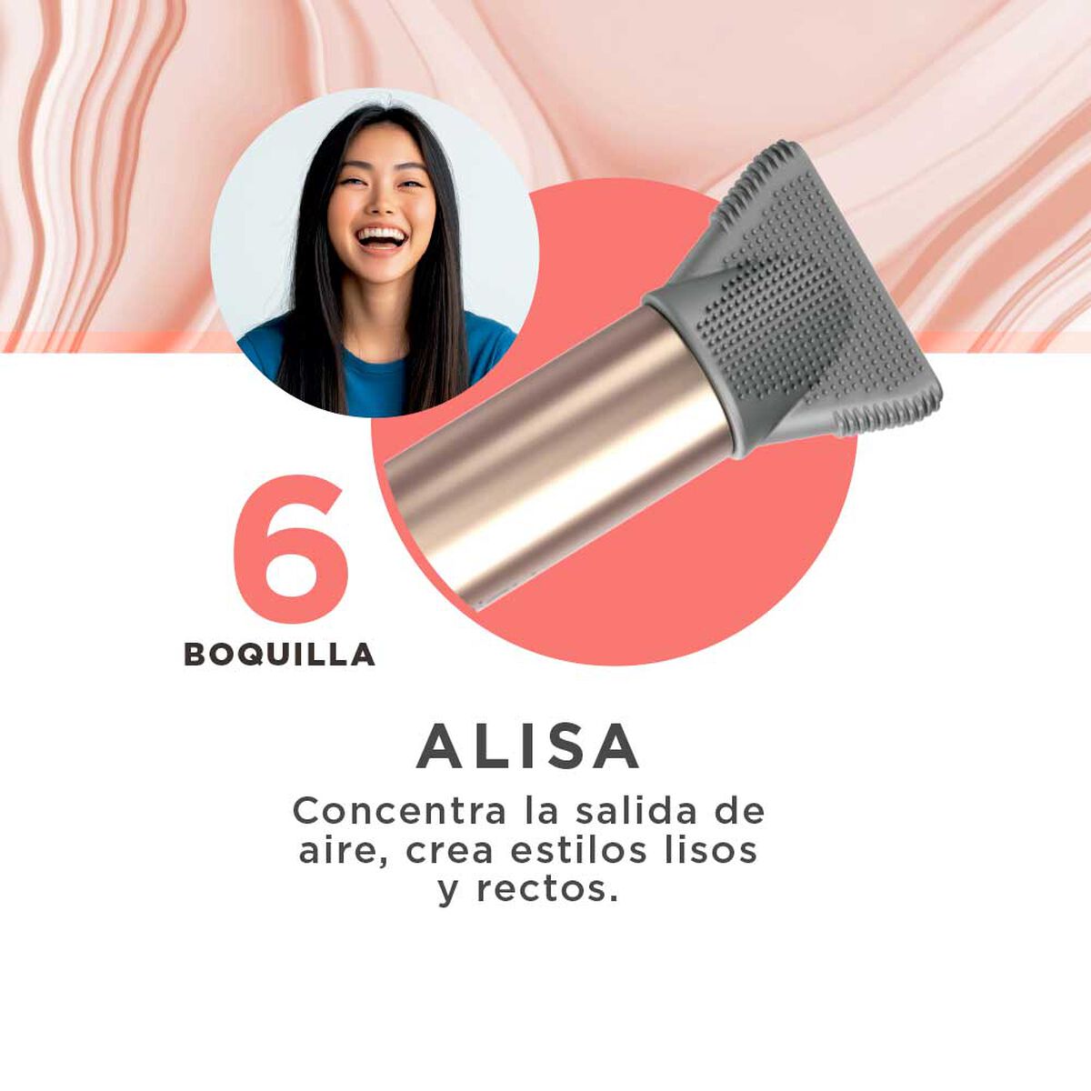 Cepillo Secador Multistyler Enchant UniQ 7 en 1 Gama Italy