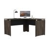 Escritorio en L TuHome Home Office Negro Soft Co&ntilde;ac