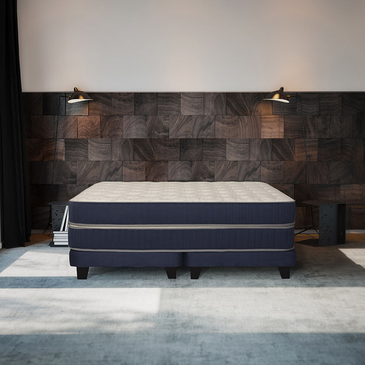 Cama Europea Heaven King + Set Castell
