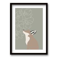 Cuadro Decorativo Retela Zorro 70 x 50 cm