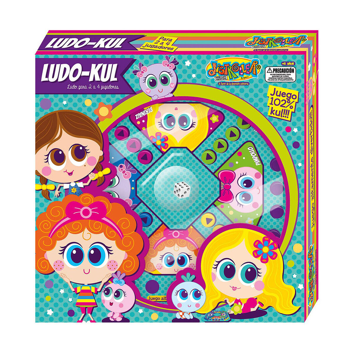 Juego de Mesa Ludo Distroller