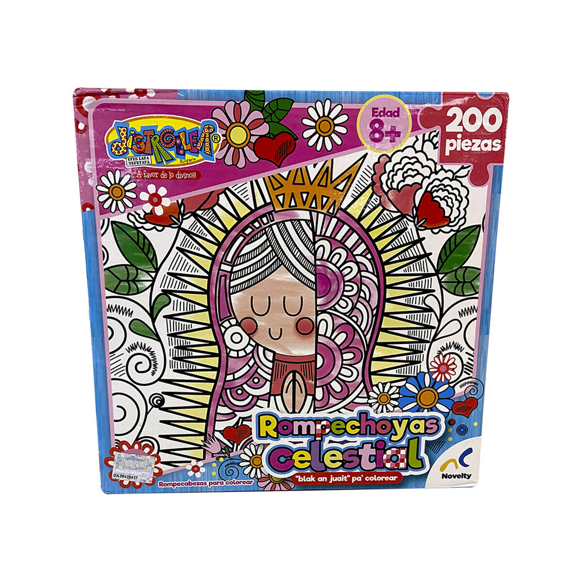 Rompecabezas Mandalas para Pintar Distroller