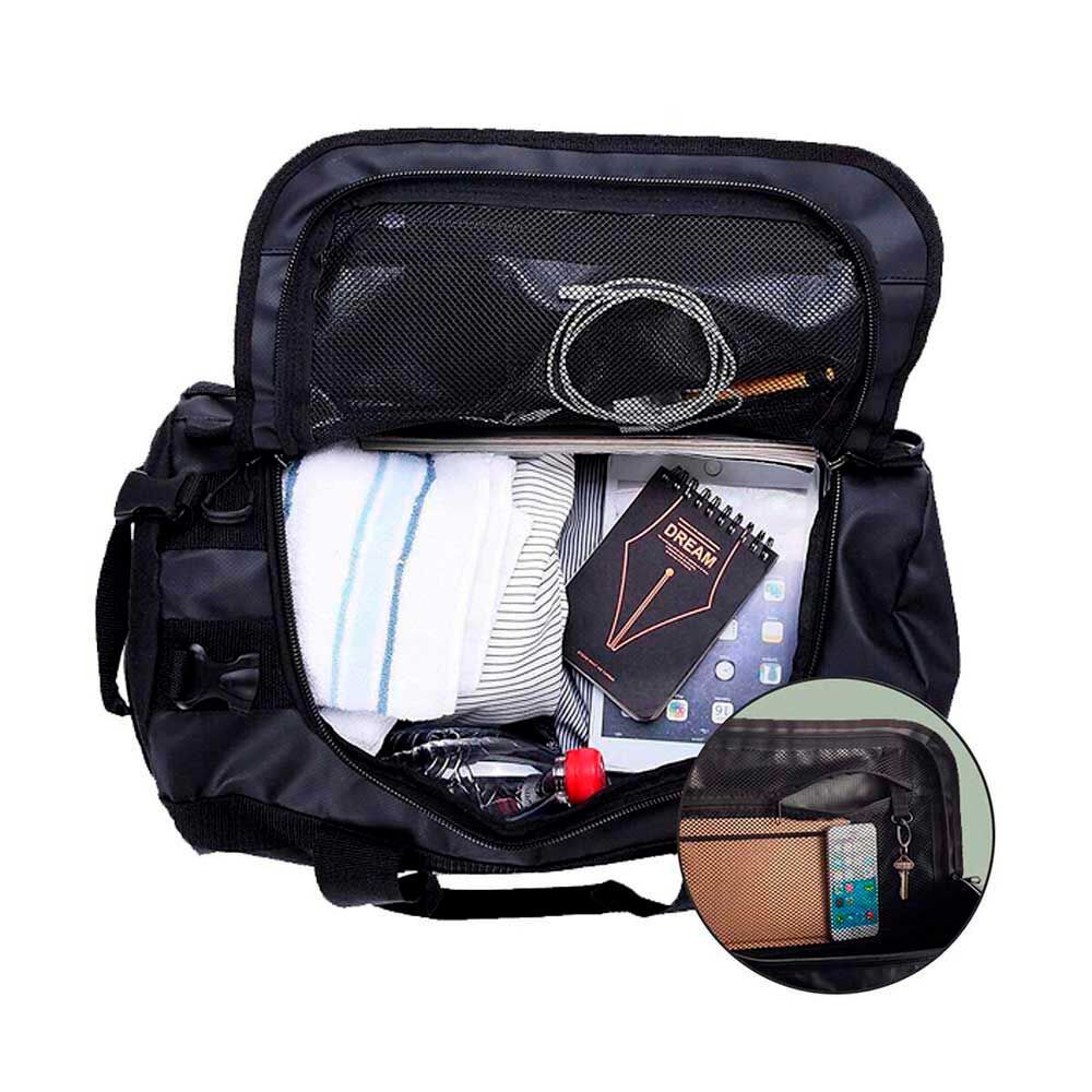 Bolso Deportivo Impermeable Duffel 30 Lts Black Lhotse | Abc