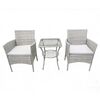 Set de Terraza Idetex Positano 3 Piezas Gris