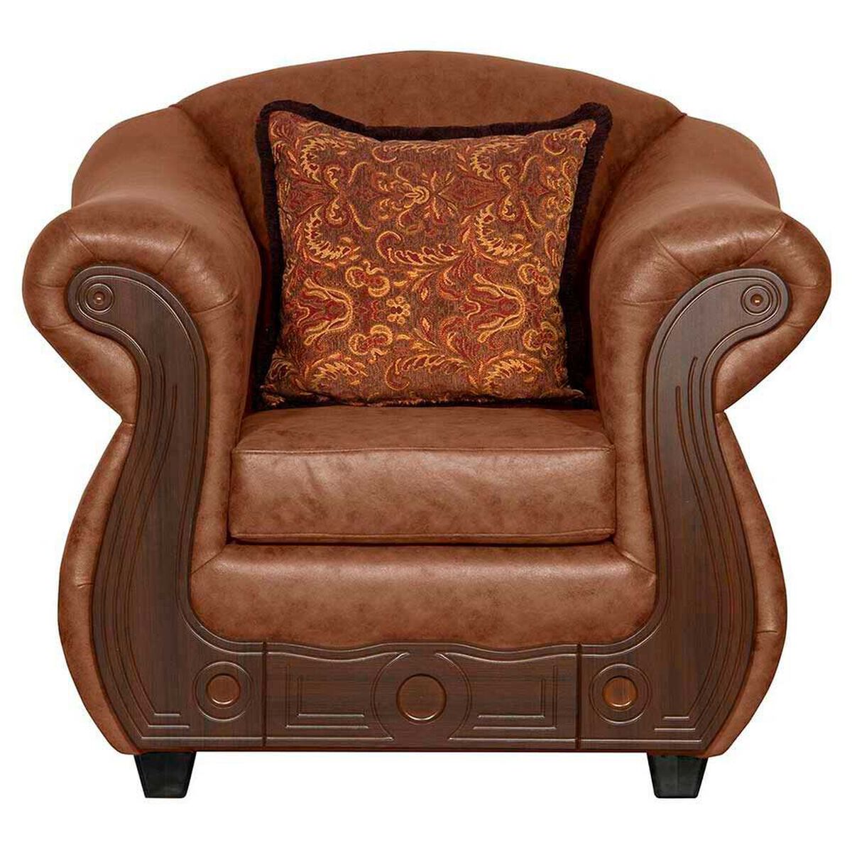 Juego de Living Black Factory Estambul 5 Cuerpos Terracota