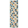 Alfombra de Pasillo Modalfo Siesta Turquesa 230 x 70 cm