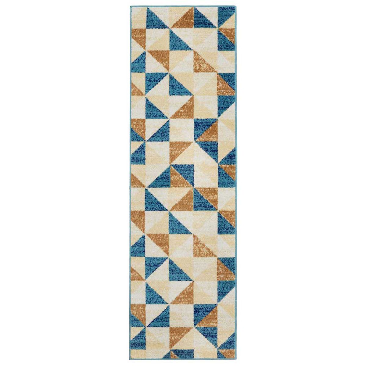 Alfombra de Pasillo Modalfo Siesta Turquesa 230 x 70 cm